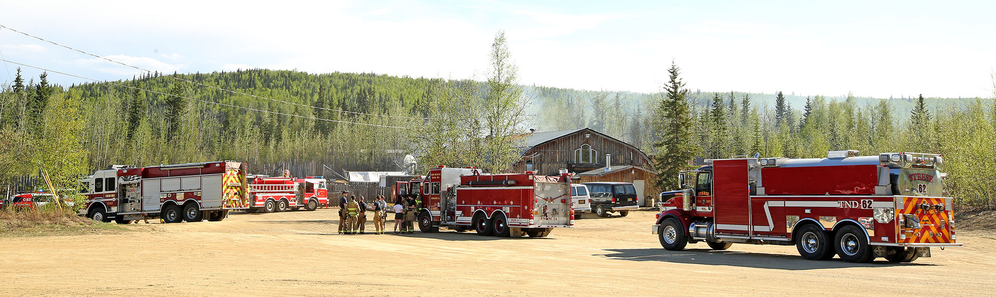 The Blue Loon Fire
